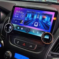 مانیتور پک کامل دوربین دنده عقب+قاب چک ۱الا۶ ماهه