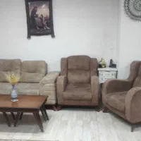 نیم ست با جلو مبلی و عسلی