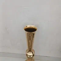 گلدان استیل رنگ ثابت درحد نو