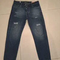 شلوار جین مام فیت سایز ۳۳ و ۳۴