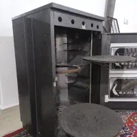 تنور گازی دوطبقه درحد نو