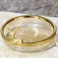 بشقاب گوزن|ظروف سرو و پذیرایی|گیلان غرب, |دیوار