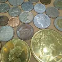 103 عدد سکه قدیمی و کلکسیونی