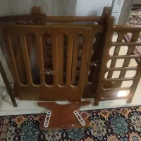 گهواره نوزاد رنگ گردویی|تخت و سرویس خواب|تهران, مینابی|دیوار