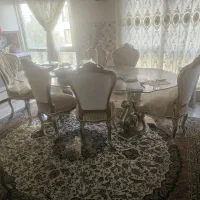 مبلمان استیل و میز ناهارخوری