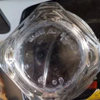 کاسه بزرگ و ۵ پیاله عینکی ایتالیایی