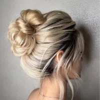 شینیون حرفه ای و ویژه مجالس فقط ۹۰۰هزار تومن