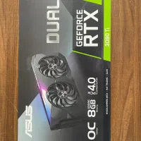 کارت گرافیک rtx 3060 ti asus dual