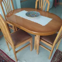 میز غذاخوری ۴نفره|میز و صندلی غذاخوری|شیراز, فخرآباد (دروازه کازرون)|دیوار