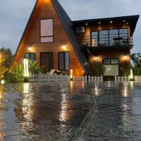 انواع کلبه های استخر دار کلبه معمولی و جکوزی دار|اجارهٔ کوتاه‌مدت ویلا و باغ|شیرگاه, |دیوار