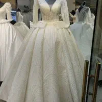 لباس عروس طرح عربی سایز ۳۸الی ۴۲