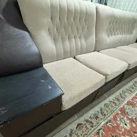 مبل ۹نفره دست دوم|مبلمان خانگی و میز عسلی|بندر گز, |دیوار