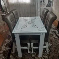 میز ناهار خوری|میز و صندلی غذاخوری|تاکستان, |دیوار