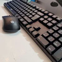 موس و کیبورد بیسیم برند HP|قطعات و لوازم جانبی رایانه|اصفهان, نقش جهان|دیوار