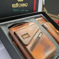 ست چرم کیف دوشی کمربند۴/۵۵۰و۳/۹۵۰هدیه تولد