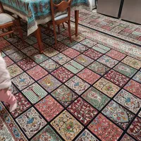 فرش متری طرح سنتی|فرش|باقرشهر, |دیوار