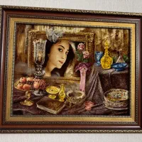 تابلو فرش دستبافتو|تابلو فرش|گرگان, |دیوار