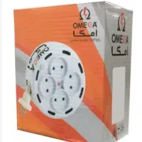 رابط برق امگا 4 خانه 7 متری سیم جمع شو