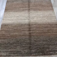 سه متری گبه دستبافت شیراز راه راهی کرم طوسی|گلیم، جاجیم، گبه|تهران, حر|دیوار