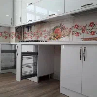 کابینت سفید چوب|مصالح و تجهیزات ساختمان|اردکان, |دیوار