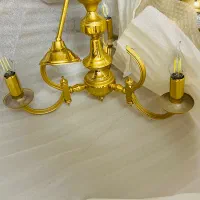 دوعدد لوستر|لوستر و چراغ آویز|بجنورد, |دیوار