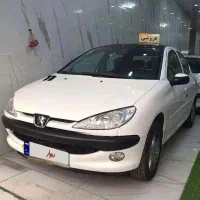 خودرو 206 پانوراما درحد صفر سفید