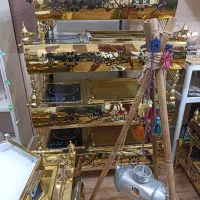 منقل استیل درجه یک طلایی