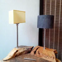 آباژور و چراغ‌دیواری روستیک