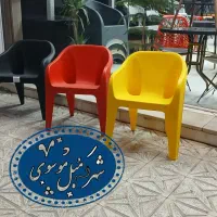 صندلی پلاستیکی کافه اپن طرح ماهنشانMAH8693/قزلحصار