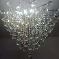 لوستر کریستال|لوستر و چراغ آویز|یزد, |دیوار