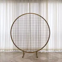 دایره فلزی مشبک برای دکور تولد