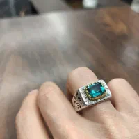 توپاز سبز کریستالی پاک