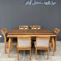 مدل لاکچری میز و صندلی مبل محمدی|میز و صندلی غذاخوری|زنجان, |دیوار