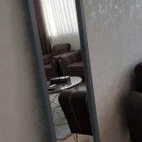 آئینه و باکس طوسی تیره نو