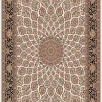 فرش افشان کرم /فرش ترنج دار کرم /700سنگین وزن|فرش|کاشان, شهید زجاجی|دیوار