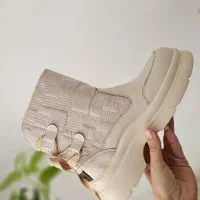نیم بوت زنانه مدل پشت بند دار