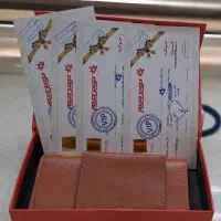 کیف پول و جا کارتی نوین چرم