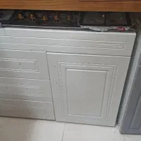 اجاق گاز mdf صفحه شیشه و استیل ۵شعله|اجاق گاز و لوازم برقی پخت‌وپز|پرند, فاز ۱|دیوار