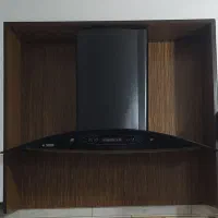 هود آشپزخانه شیشه ای لمسی کنترل از راه دور