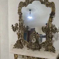 آینه شمعدان برنجی