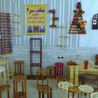 ساخت شلف گلدان دیواری و زمینی