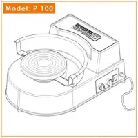 چرخ سفالگری P100