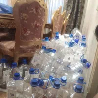 100 عدد دبه ی پلاستیک ضخیم 5 لیتری تمیز (آب مقطر)