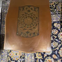 مبل استیل تمام چوب کنده کاری شده اصل|مبلمان خانگی و میز عسلی|تهران, اختیاریه|دیوار