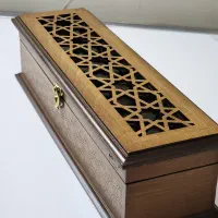 جعبه پذیرای چوبی سری تشریفات + جعبه دلار
