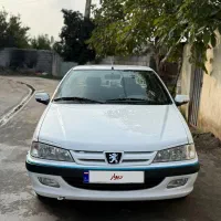 پژو پارس سال مدل ۹۵ کم کار بدون رنگ