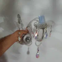 لوسترهای کریستالی قدیمی|لوستر و چراغ آویز|تبریز, |دیوار