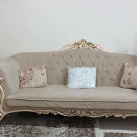 مبلمان شش نفره|مبلمان خانگی و میز عسلی|نسیم‌شهر, |دیوار