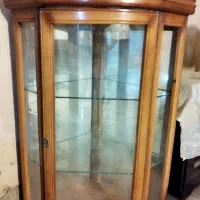 بوفه دو تیکه ویترین گوشه ایی