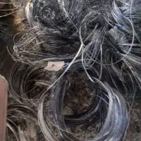 فروش۴۰ تن سیم ضایعات آهن لاستیک طوقه لاستیک سیم کش